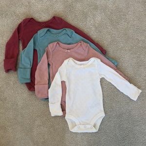 Carter’s Long Sleeve Bodysuits - Set of 4